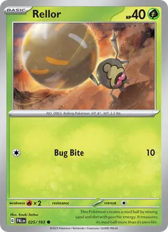 Rellor (Paldea Evolved 25)