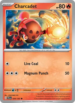 Charcadet (Paldea Evolved 39)