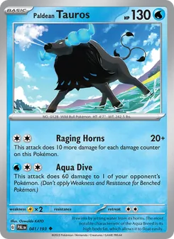Paldean Tauros (Paldea Evolved 41)
