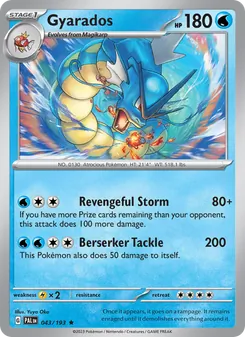 Gyarados (Paldea Evolved 43)