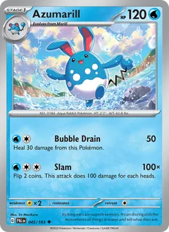 Azumarill (Paldea Evolved 45)