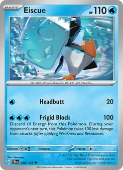 Eiscue (Paldea Evolved 48)