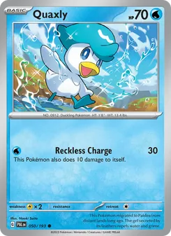 Quaxly (Paldea Evolved 50)