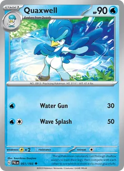 Quaxwell (Paldea Evolved 51)