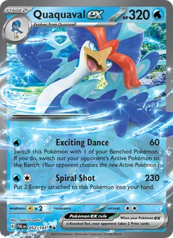 Quaquaval ex (Paldea Evolved 52)