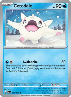 Cetoddle (Paldea Evolved 53)