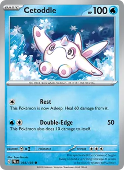 Cetoddle (Paldea Evolved 54)