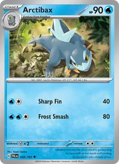 Arctibax (Paldea Evolved 59)