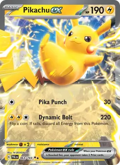 Pikachu ex (Paldea Evolved 63)