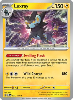 Luxray (Paldea Evolved 71)