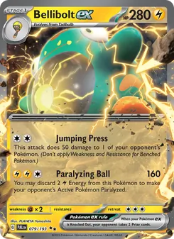 Bellibolt ex (Paldea Evolved 79)