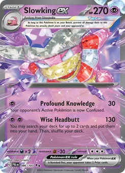 Slowking ex (Paldea Evolved 86)