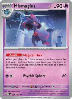 Mismagius (Paldea Evolved 88)