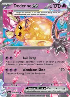 Dedenne ex (Paldea Evolved 93)