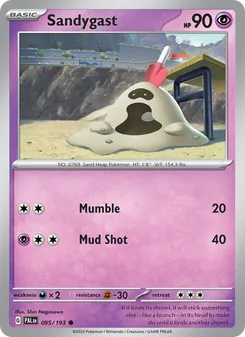 Sandygast (Paldea Evolved 95)