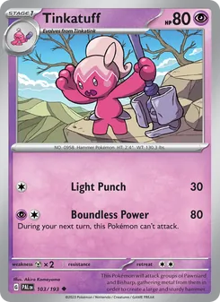 Tinkatuff (Paldea Evolved 103)
