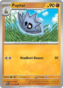 Pupitar (Paldea Evolved 111)