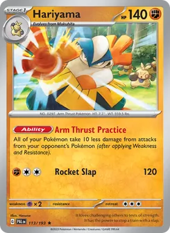 Hariyama (Paldea Evolved 113)