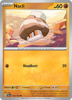 Nacli (Paldea Evolved 120)