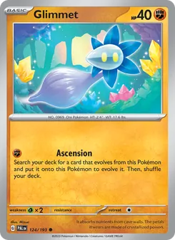 Glimmet (Paldea Evolved 124)