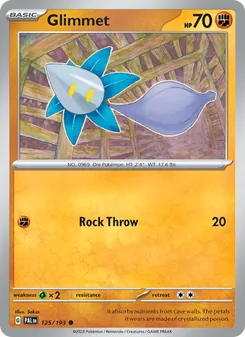 Glimmet (Paldea Evolved 125)