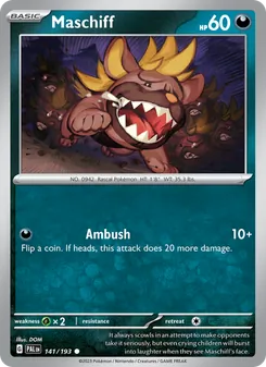 Maschiff (Paldea Evolved 141)