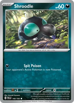 Shroodle (Paldea Evolved 145)