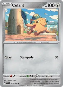 Cufant (Paldea Evolved 149)
