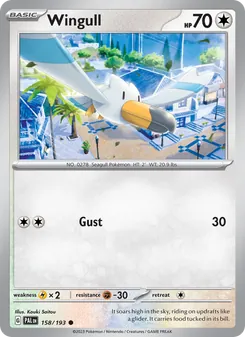 Wingull (Paldea Evolved 158)