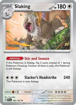 Slaking (Paldea Evolved 162)