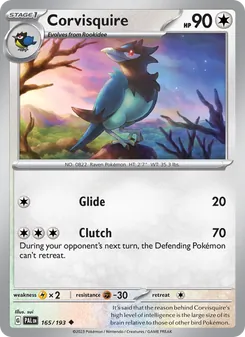 Corvisquire (Paldea Evolved 165)