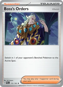 Boss's Orders (Ghetsis) (Paldea Evolved 172)