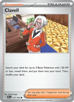 Clavell (Paldea Evolved 177)