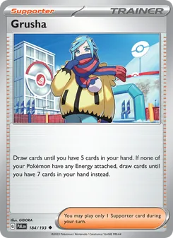 Grusha (Paldea Evolved 184)
