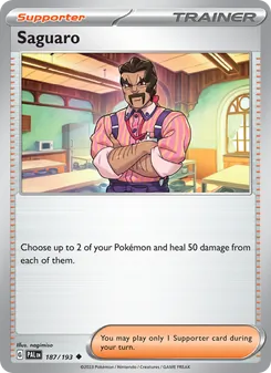 Saguaro (Paldea Evolved 187)