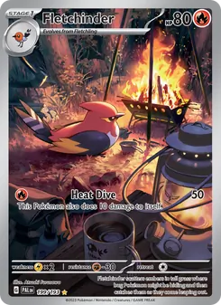 Fletchinder (Paldea Evolved 199)