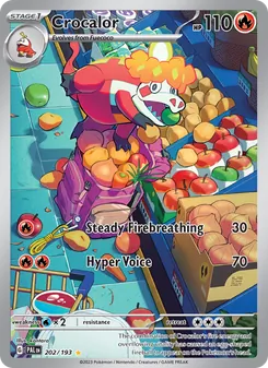 Crocalor (Paldea Evolved 202)