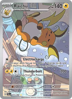 Raichu (Paldea Evolved 211)