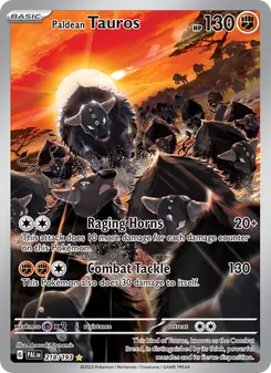 Paldean Tauros (Paldea Evolved 218)