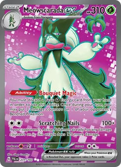 Meowscarada ex (Paldea Evolved 231)