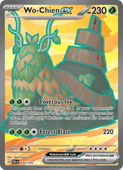 Wo-Chien ex (Paldea Evolved 232)