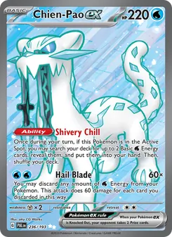 Chien-Pao ex (Paldea Evolved 236)