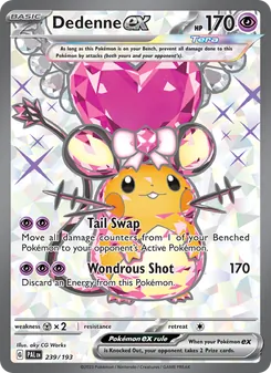 Dedenne ex (Paldea Evolved 239)