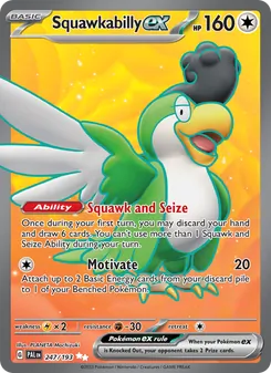 Squawkabilly ex (Paldea Evolved 247)