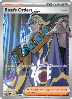 Boss's Orders (Ghetsis) (Paldea Evolved 248)