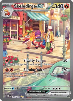 Skeledirge ex (Paldea Evolved 258)