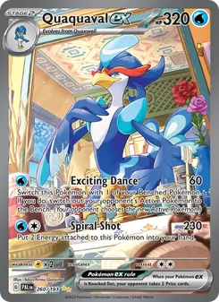 Quaquaval ex (Paldea Evolved 260)