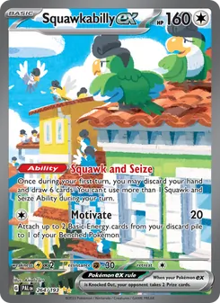 Squawkabilly ex (Paldea Evolved 264)