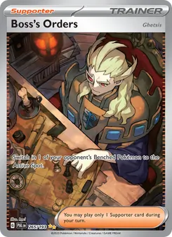 Boss's Orders (Ghetsis) (Paldea Evolved 265)