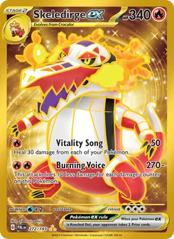 Skeledirge ex (Paldea Evolved 272)